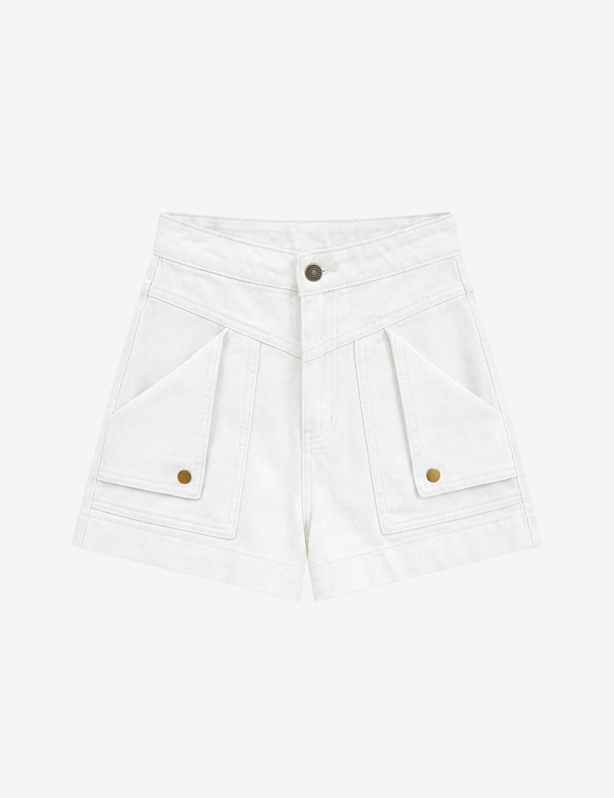 CicyBell-Women-White-Shorts-NX2650.webp