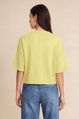 Cicy Bell Womens Yellow Cardigan Tops