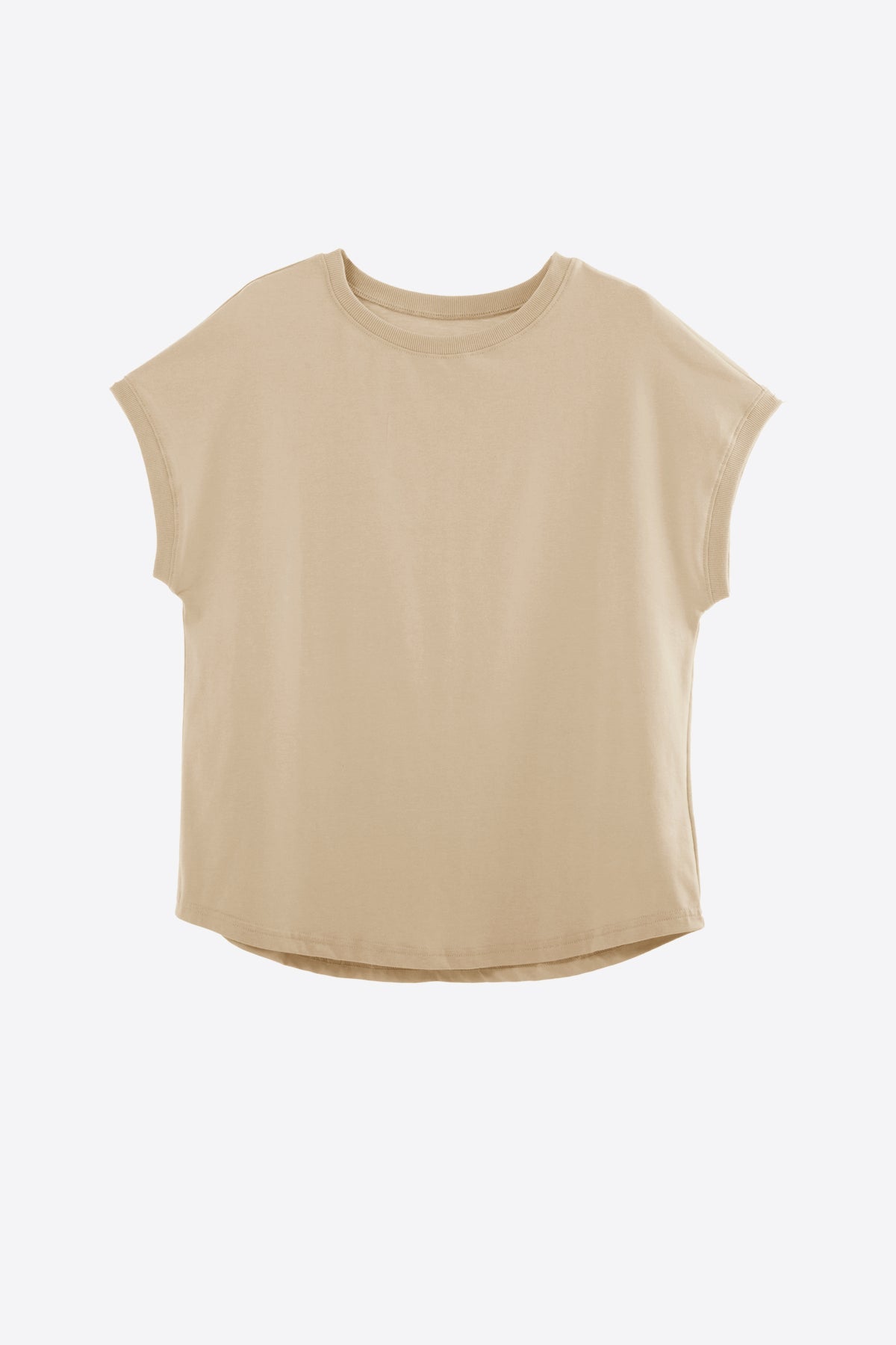 Womens Apricot Summer Cap Sleeve | CicyBell