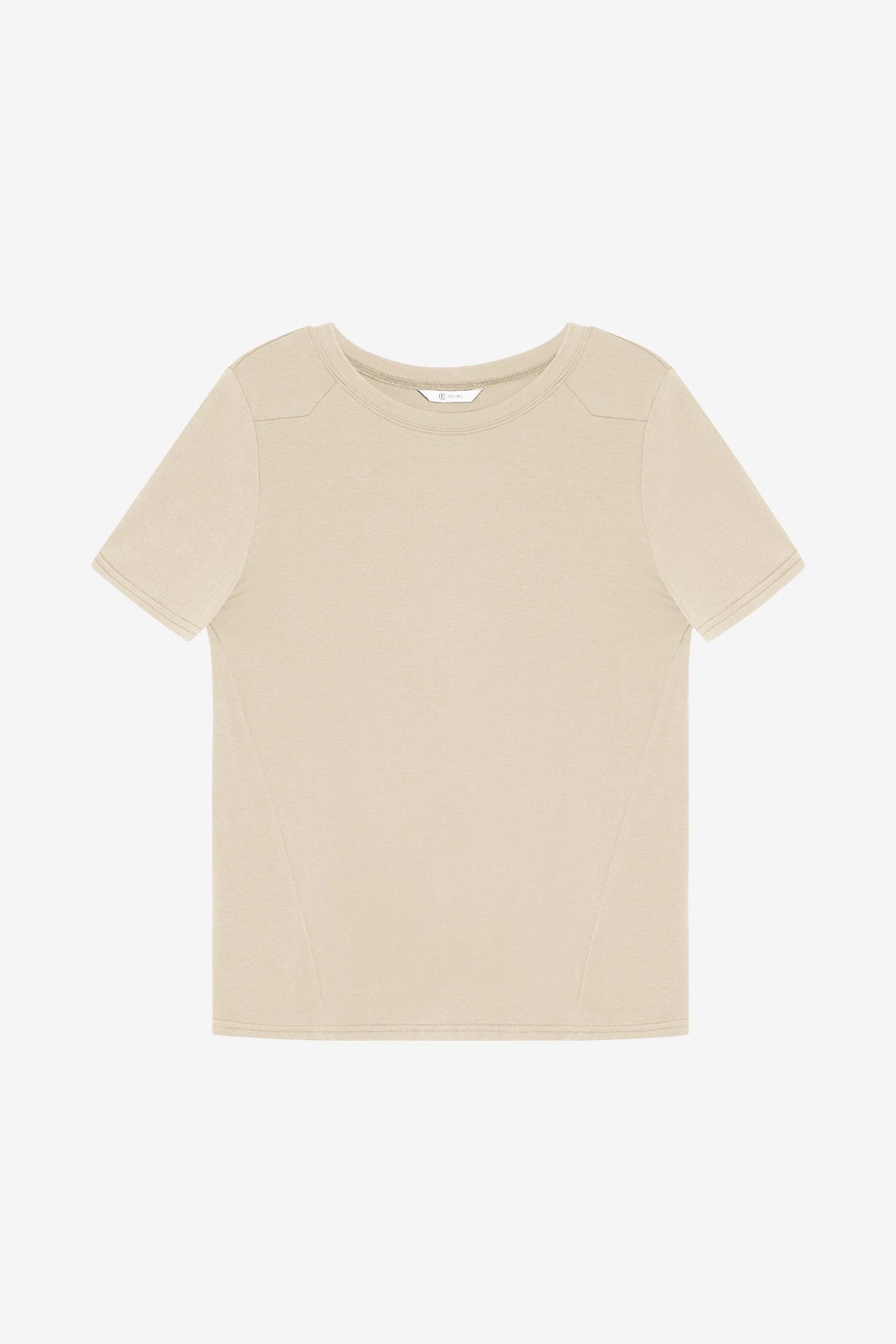 Womens Apricot Summer Short Sleeve T-Shirts| CicyBell