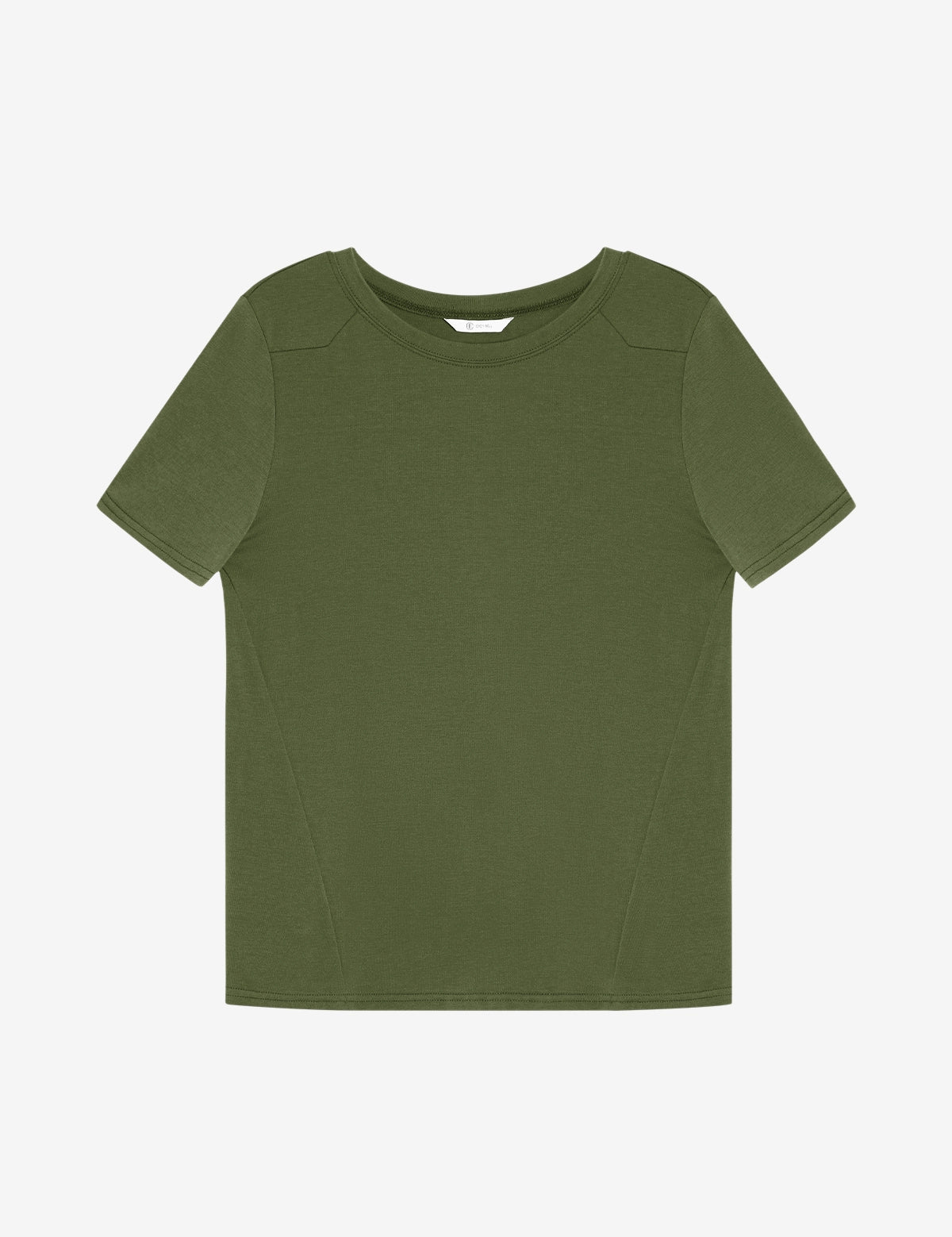 CicyBell-Womens-ArmyGreen-T-Shirts-N5Z002_2.webp