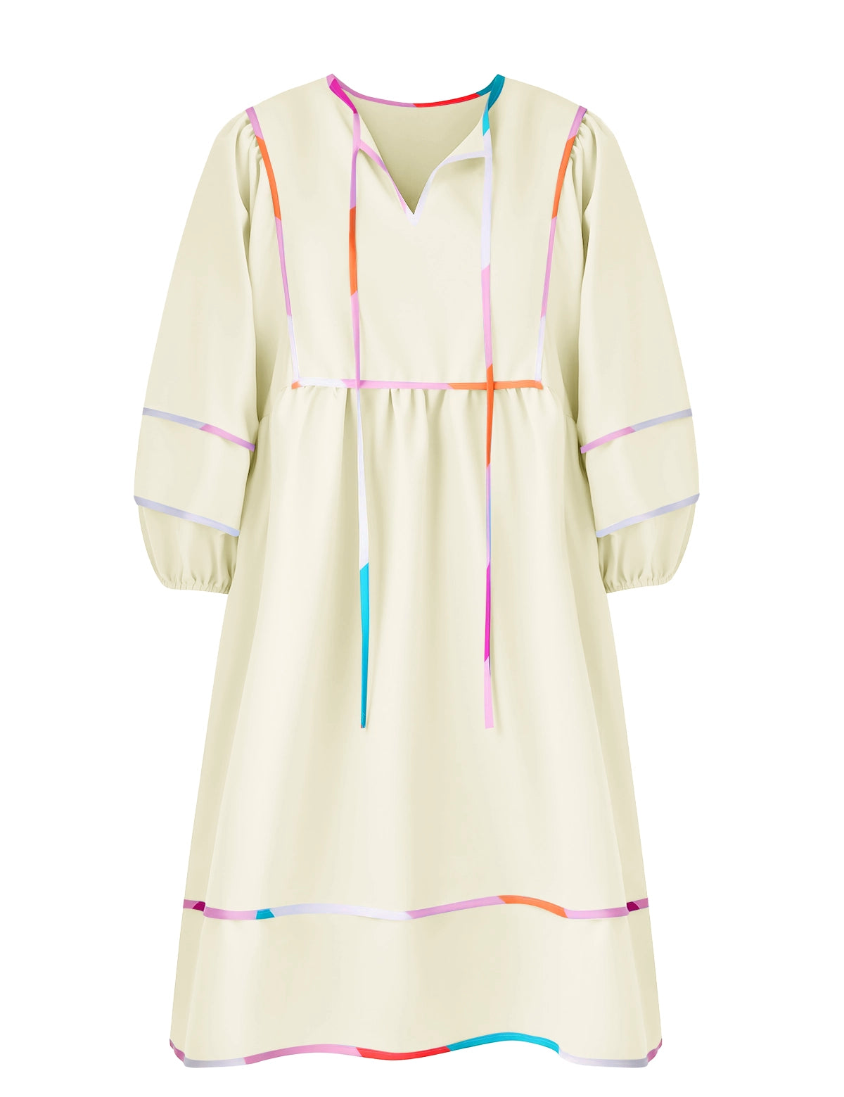 CicyBell-Womens-Beige-Babydoll-MiniDresses-M1T474_1.webp