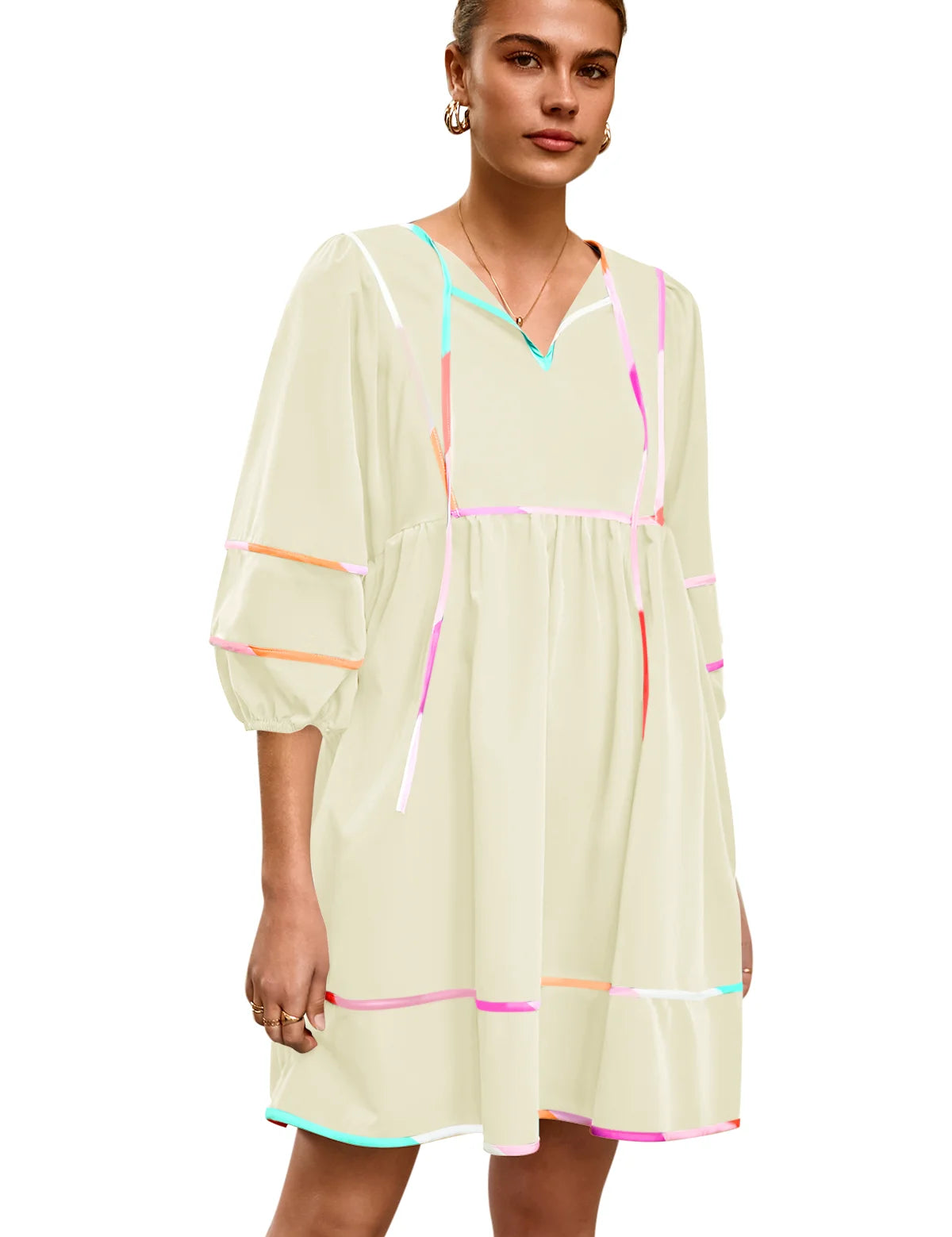 CicyBell-Womens-Beige-Babydoll-MiniDresses-M1T474_6.webp
