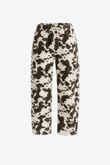 Womens Beige Leopard High Waisted Jeans | CicyBell