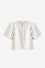 Womens Beige Silk Satin Button Down Shirts | CicyBell