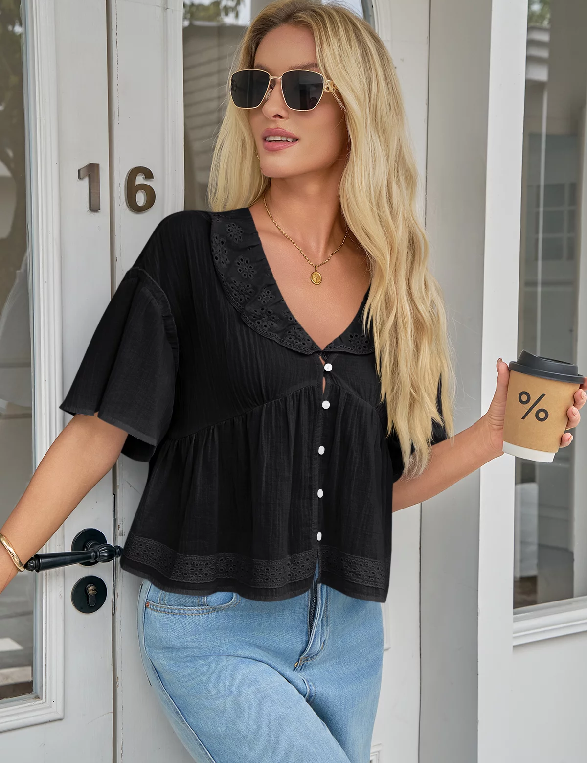 CicyBell-Womens-Black-BabydollTops-J7K238_4.webp