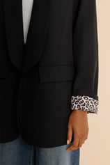 Womens Black Business Casual Blazer | CicyBell