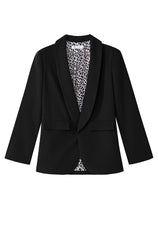 Womens Black Business Casual Blazer | CicyBell