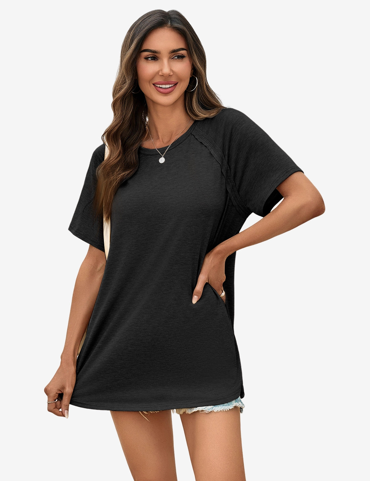 CicyBell-Womens-Black-Blouses-G3P717_1.webp