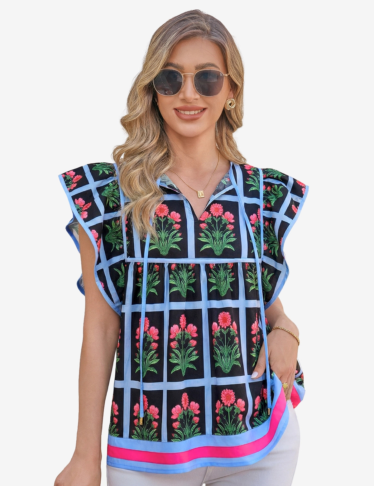 CicyBell-Womens-Black-Blouses-H5N988_1.webp