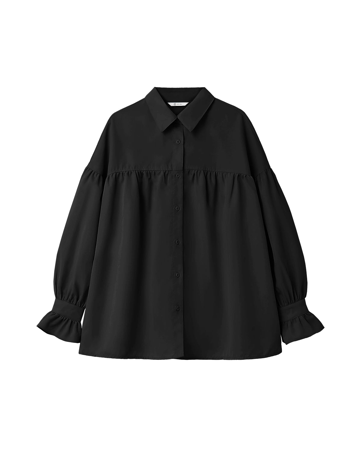 CicyBell-Womens-Black-ButtonDownShirts_1.webp