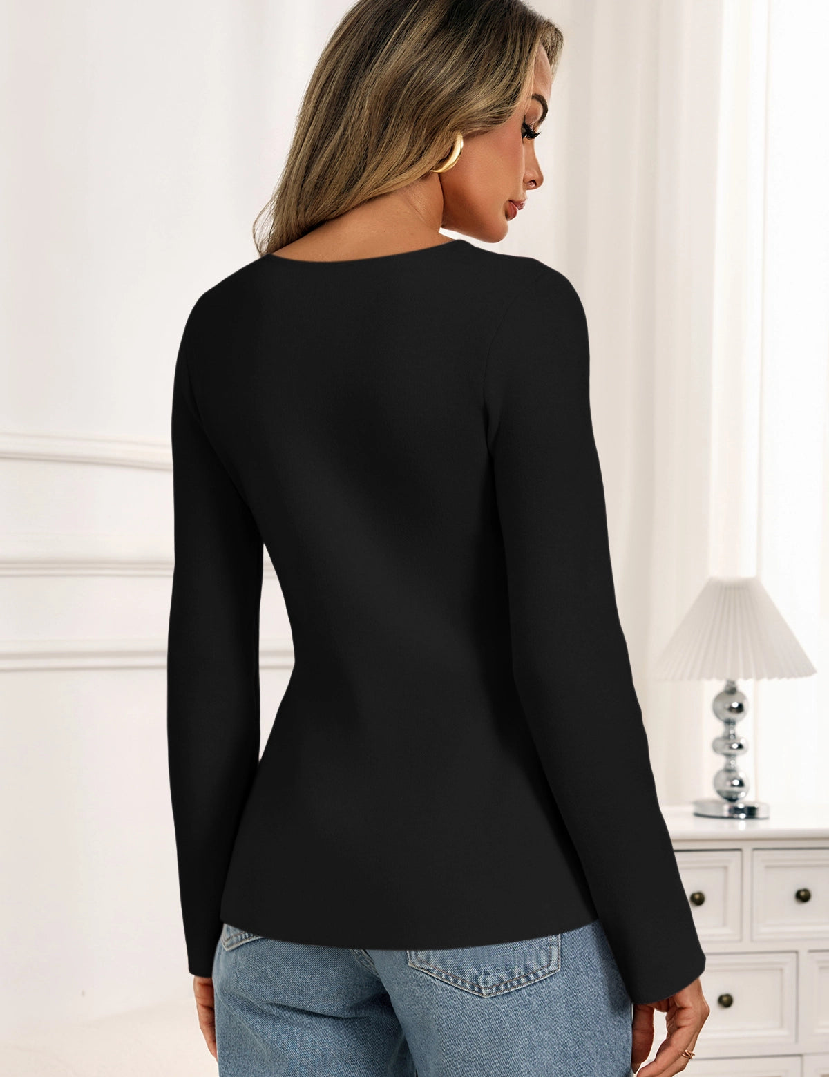 CicyBell-Womens-Black-ButtonUp-CardiganSweaters-H8B379_3.webp