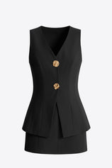 Womens  Black 2 Piece Skirt Sets | CicyBell