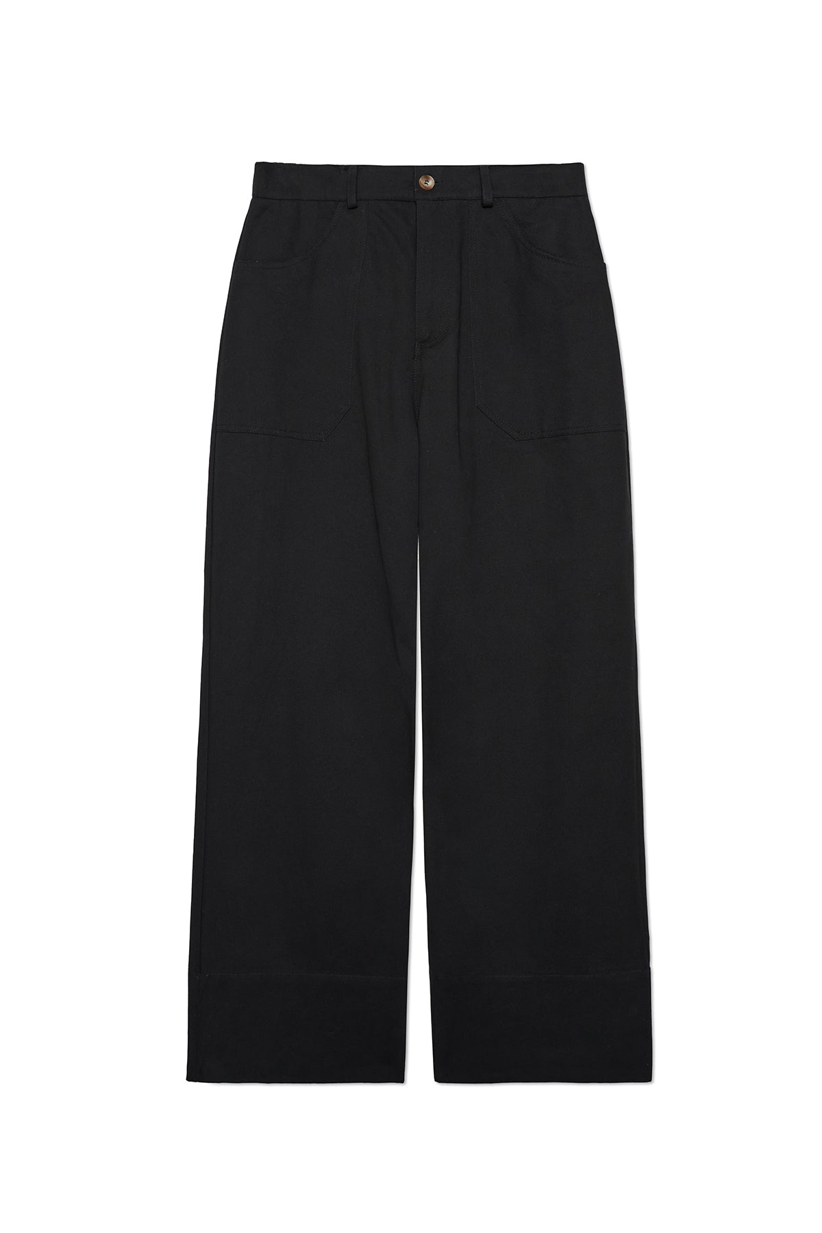 Womens Black Wide Leg Flare Pants  | CicyBell