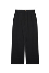 Womens Black Wide Leg Flare Pants  | CicyBell
