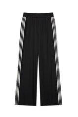 Womens Black Wide Leg High Waisted Pants | CicyBell