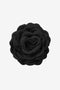 Cicy Bell 4-inch Rose Brooch featuring exquisite hand-crafted 3D petals. This large floral pin adds instant elegance to blazers, hats, or handbags with its soft multi-layered polyester fabric and secure fastening for weddings or office wear.