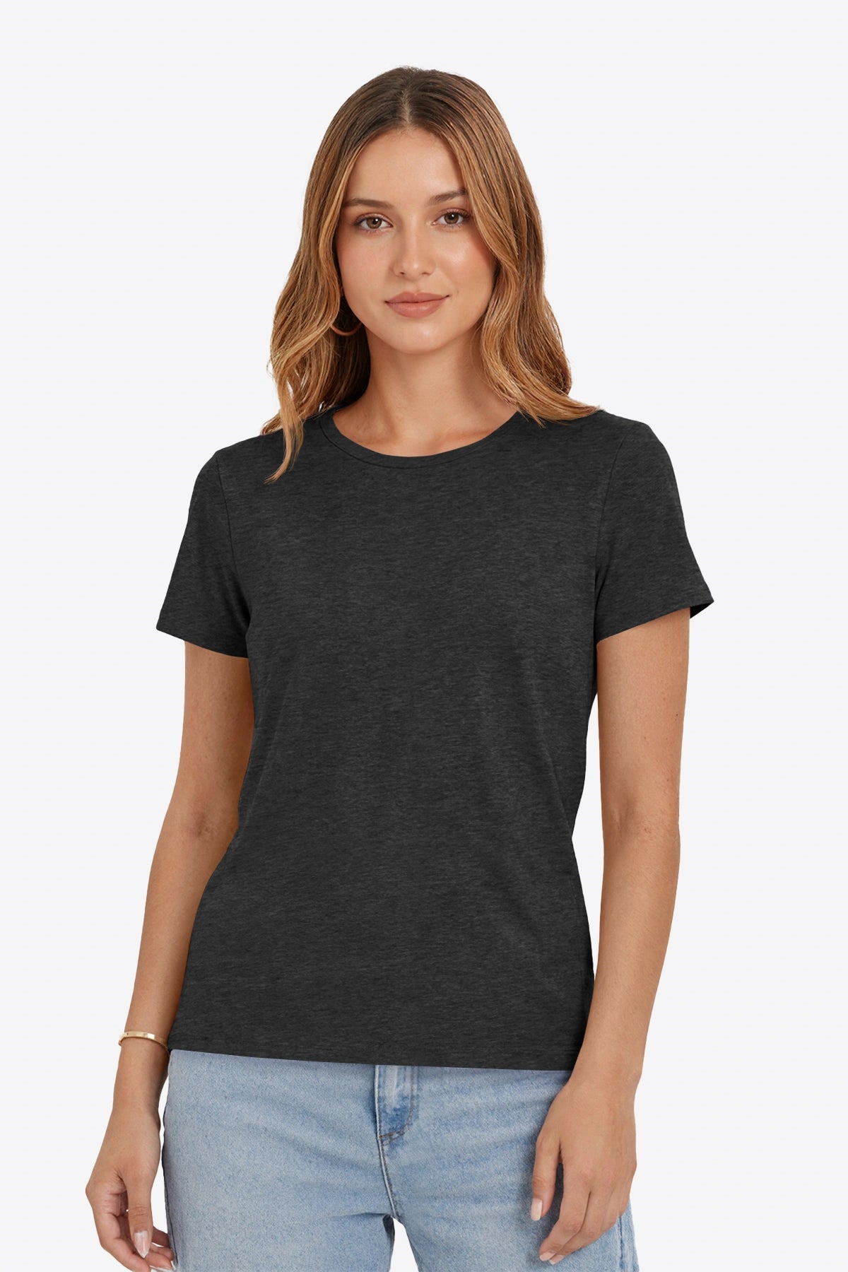 Womens Black Short Sleeve Shirts | CicyBell