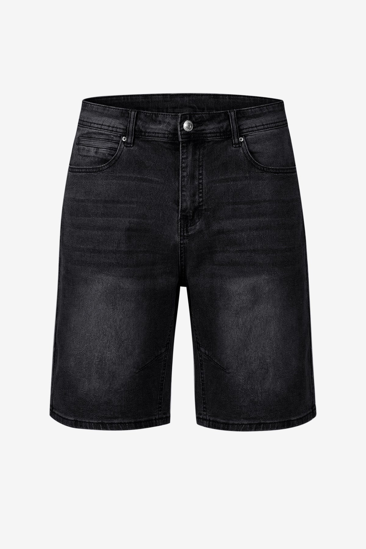 Womens Black Wide Leg Denim Shorts | CicyBell