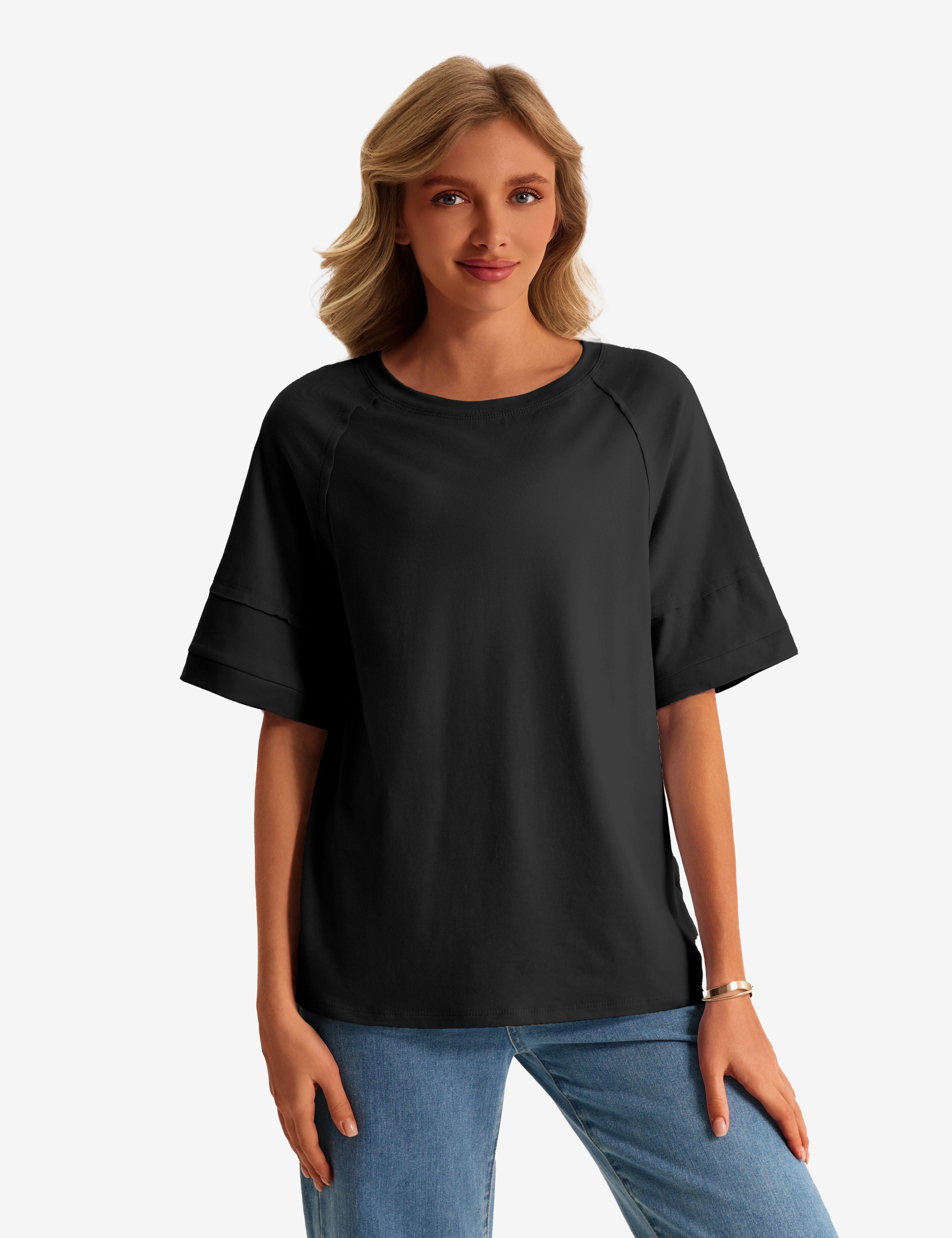 CicyBell-Womens-Black-T-Shirts-H5N983_1.webp