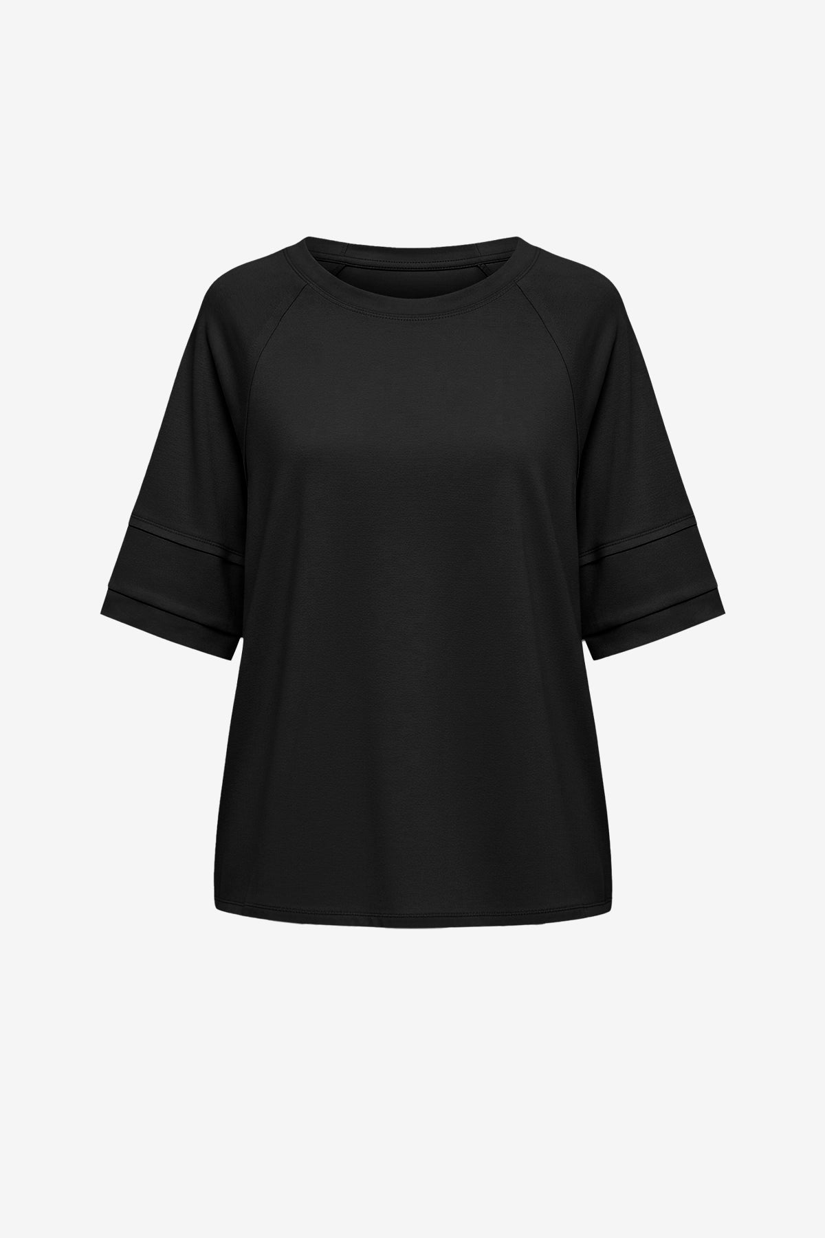 Womens Black Oversized T-Shirts  | CicyBell