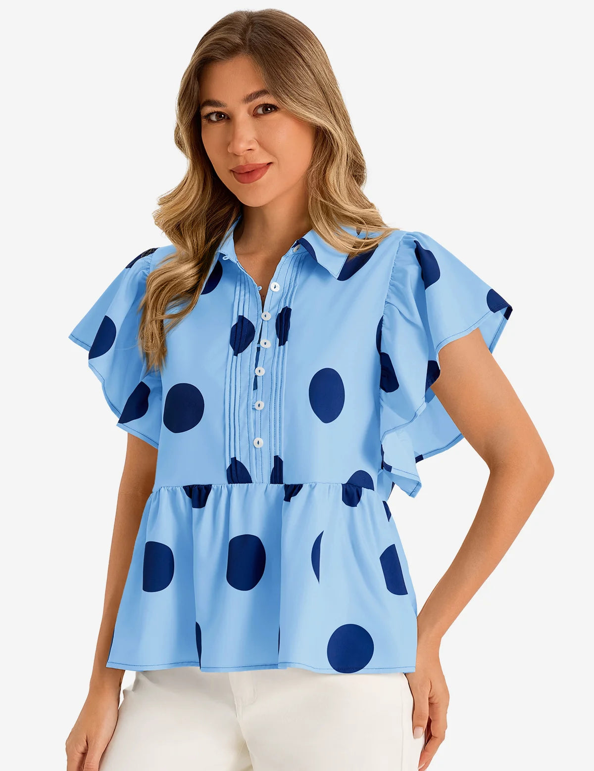 CicyBell-Womens-Blue-Blouses-M9J600_1.webp