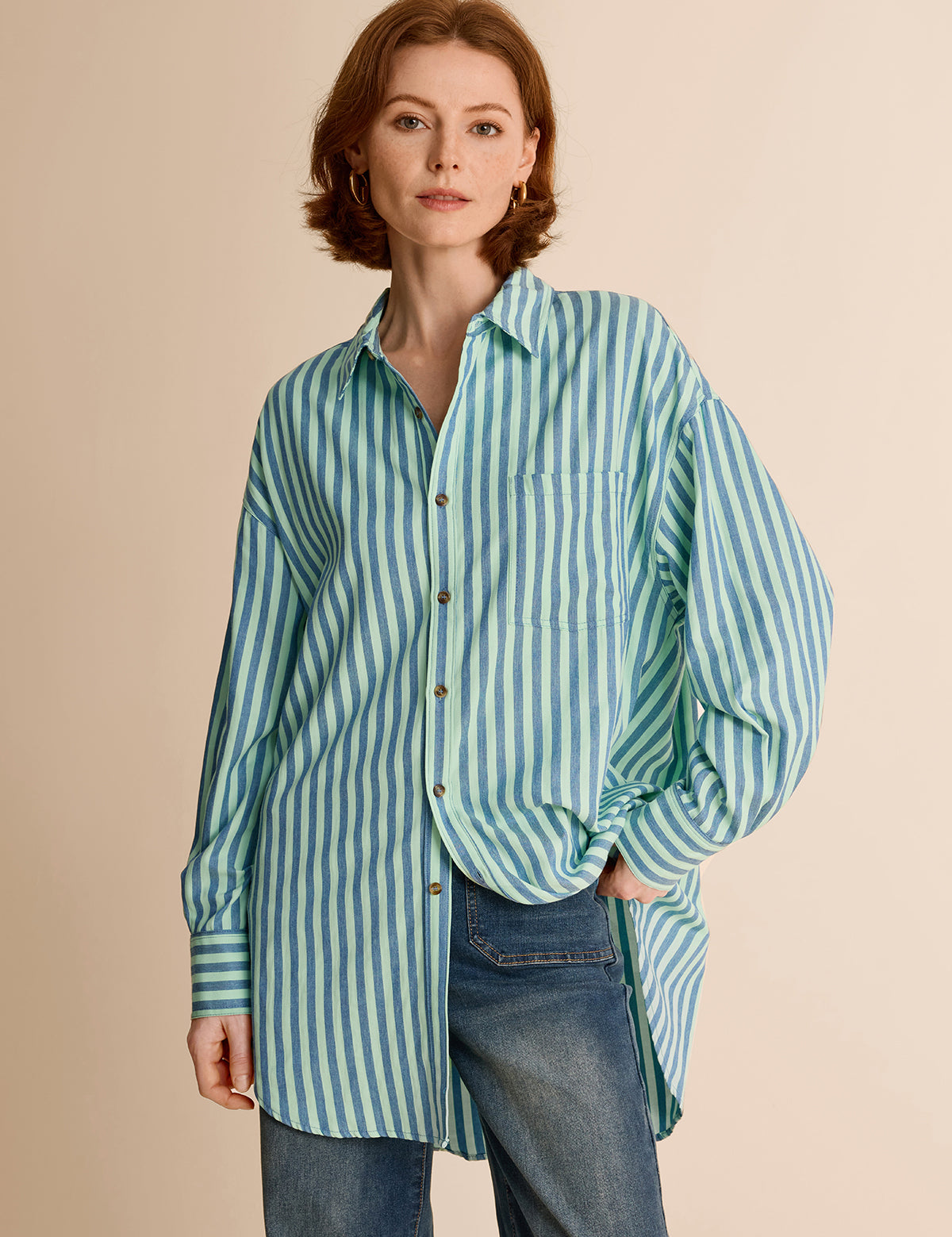 CicyBell-Womens-BlueGreen-Striped-Shirts-H5N8045_1.webp