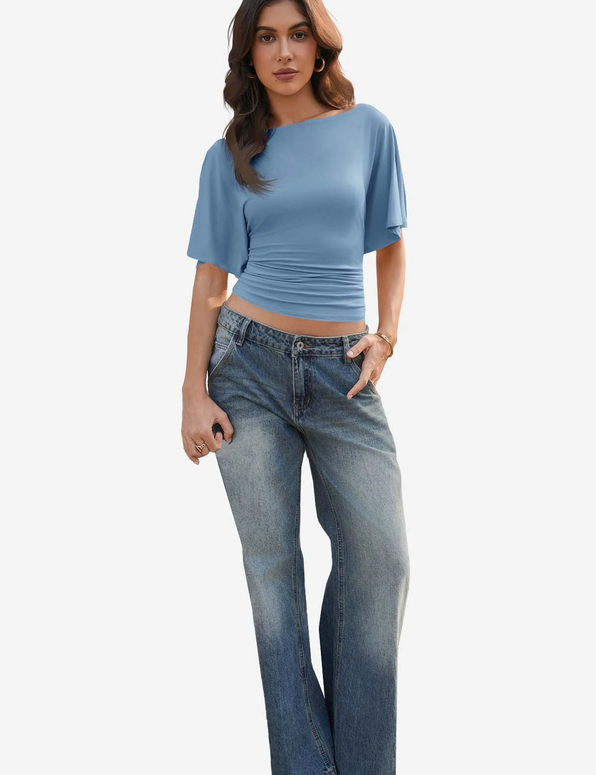 CicyBell-Womens-BluishGray-T-Shirts-N5Z013_1.webp
