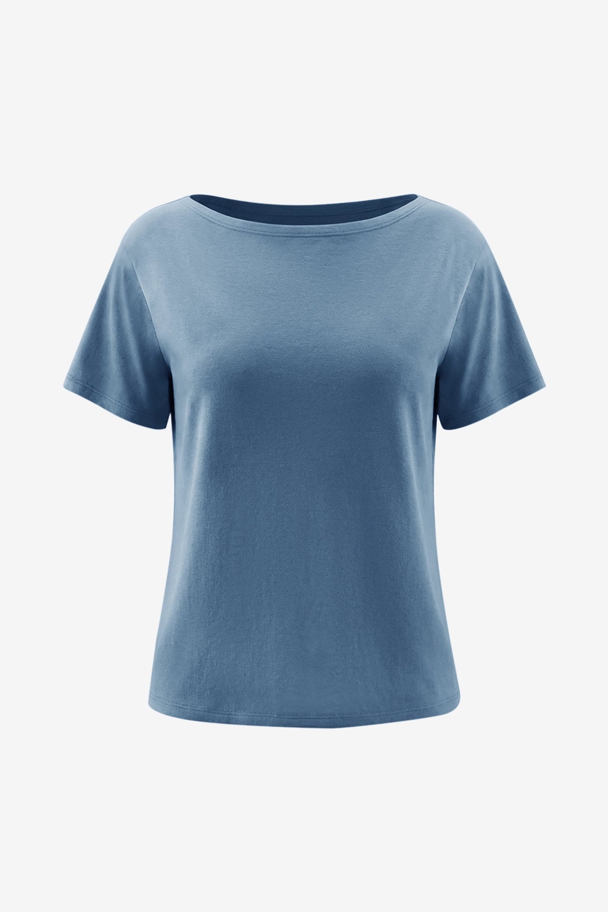 Womens Bluish Gray Oversized T-Shirts  | CicyBell
