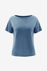 Womens Bluish Gray Oversized T-Shirts  | CicyBell