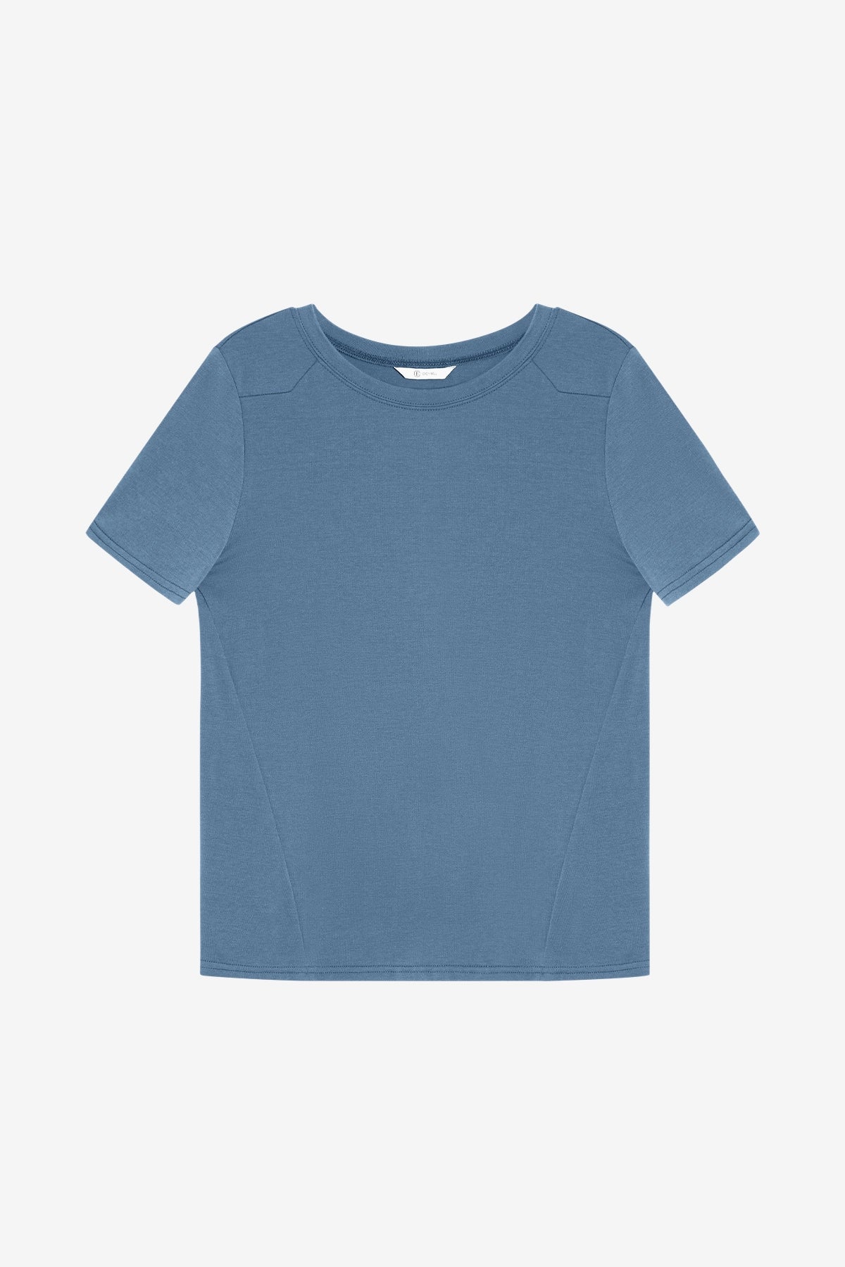Womens Bluish Grey Summer Short Sleeve T-Shirts| CicyBell