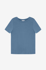 Womens Bluish Grey Summer Short Sleeve T-Shirts| CicyBell