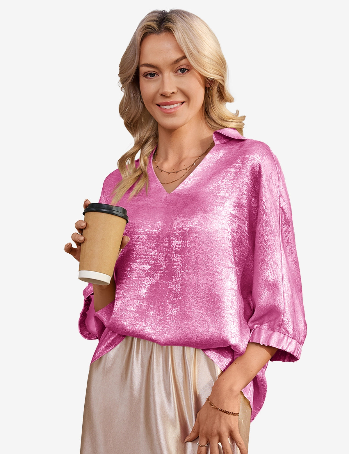 CicyBell-Womens-BrightPink-Blouses-G3P828_2.webp