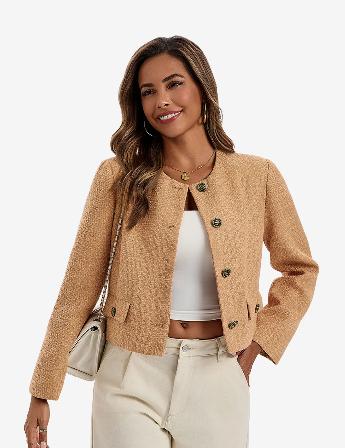 CicyBell-Womens-Brown-Blazer-M1T402_2.webp