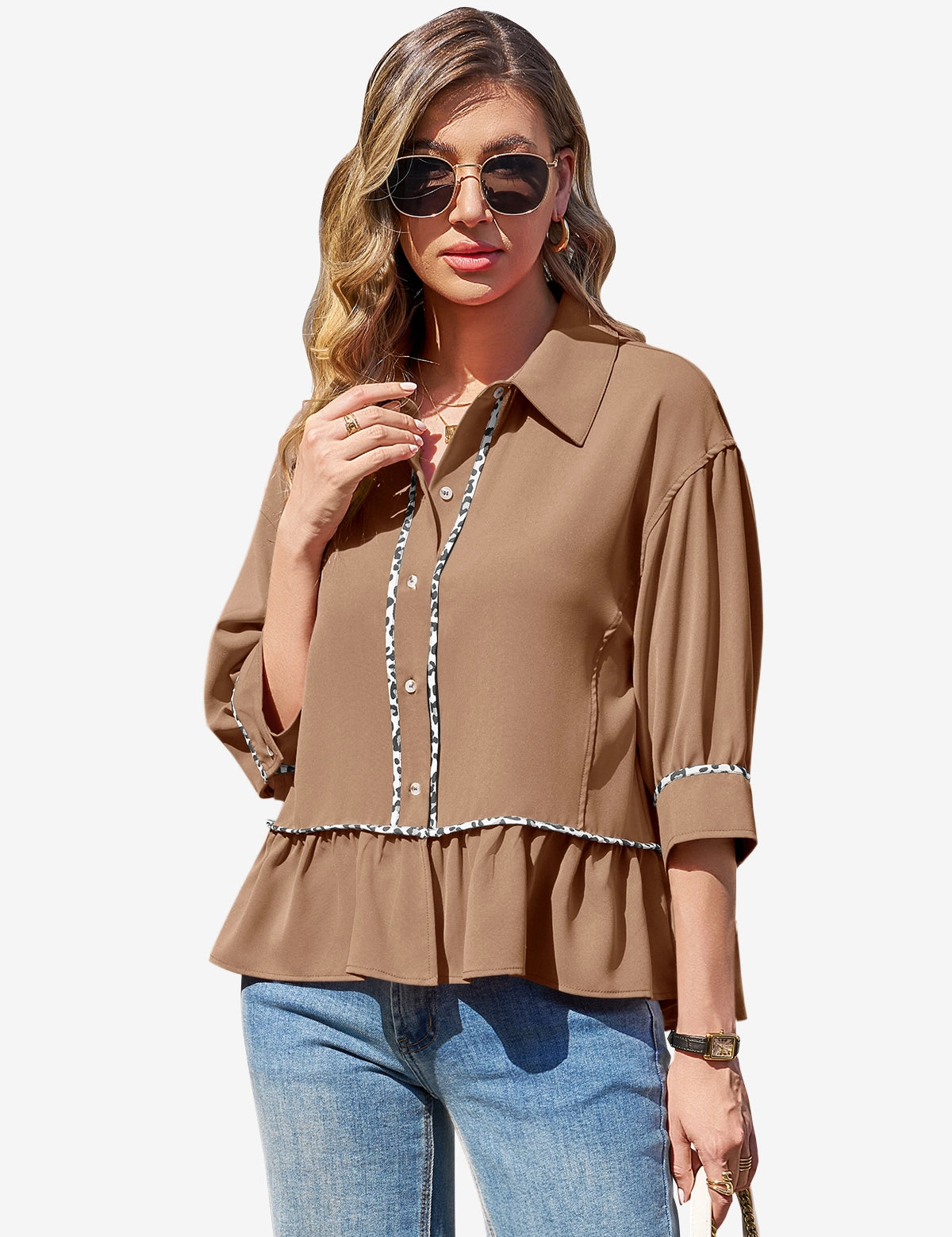 CicyBell-Womens-Brown-Blouses-G3P819_2.webp