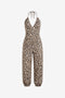 Brown Leopard Print