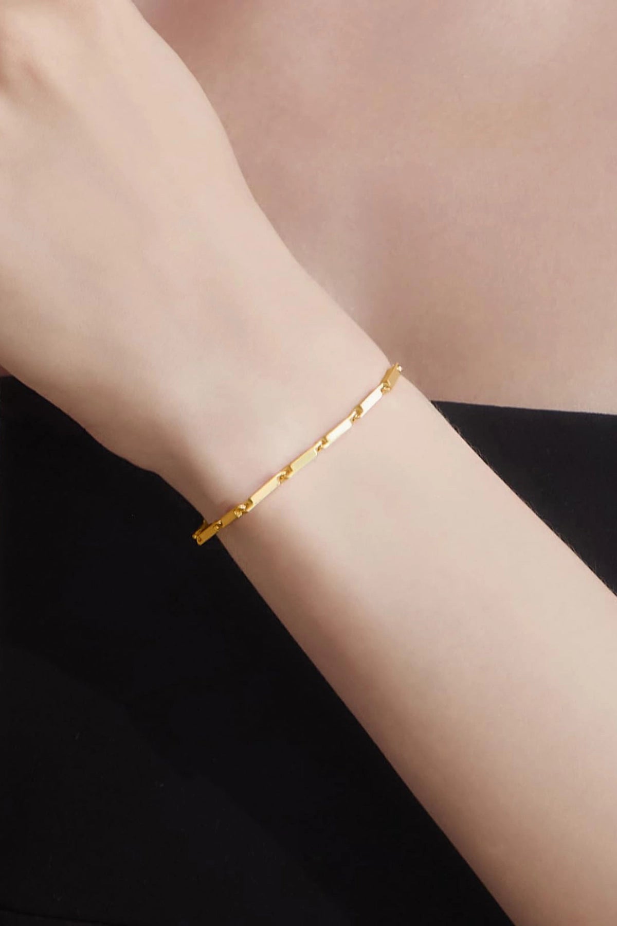 Tarnish-Resistant Gold 14K Plated Stacking Bracelet | CicyBell