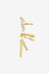 Womens Gold Layered Stackable Earrings | CicyBell