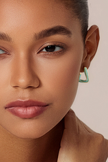 Womens 18k Gold Brass Earrings | CicyBell