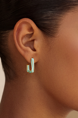 Womens 18k Gold Brass Earrings | CicyBell