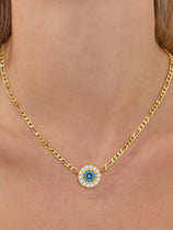 Womens Gold Brass Necklace | CicyBell