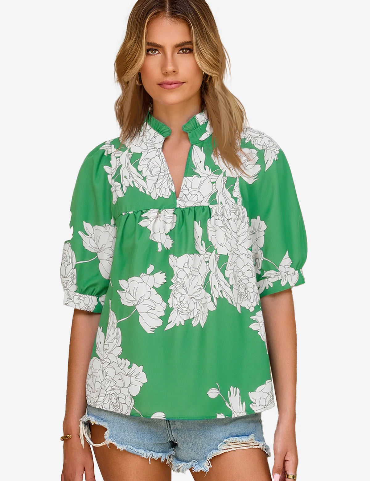 CicyBell-Womens-Green-Blouses-H4E281_1.webp