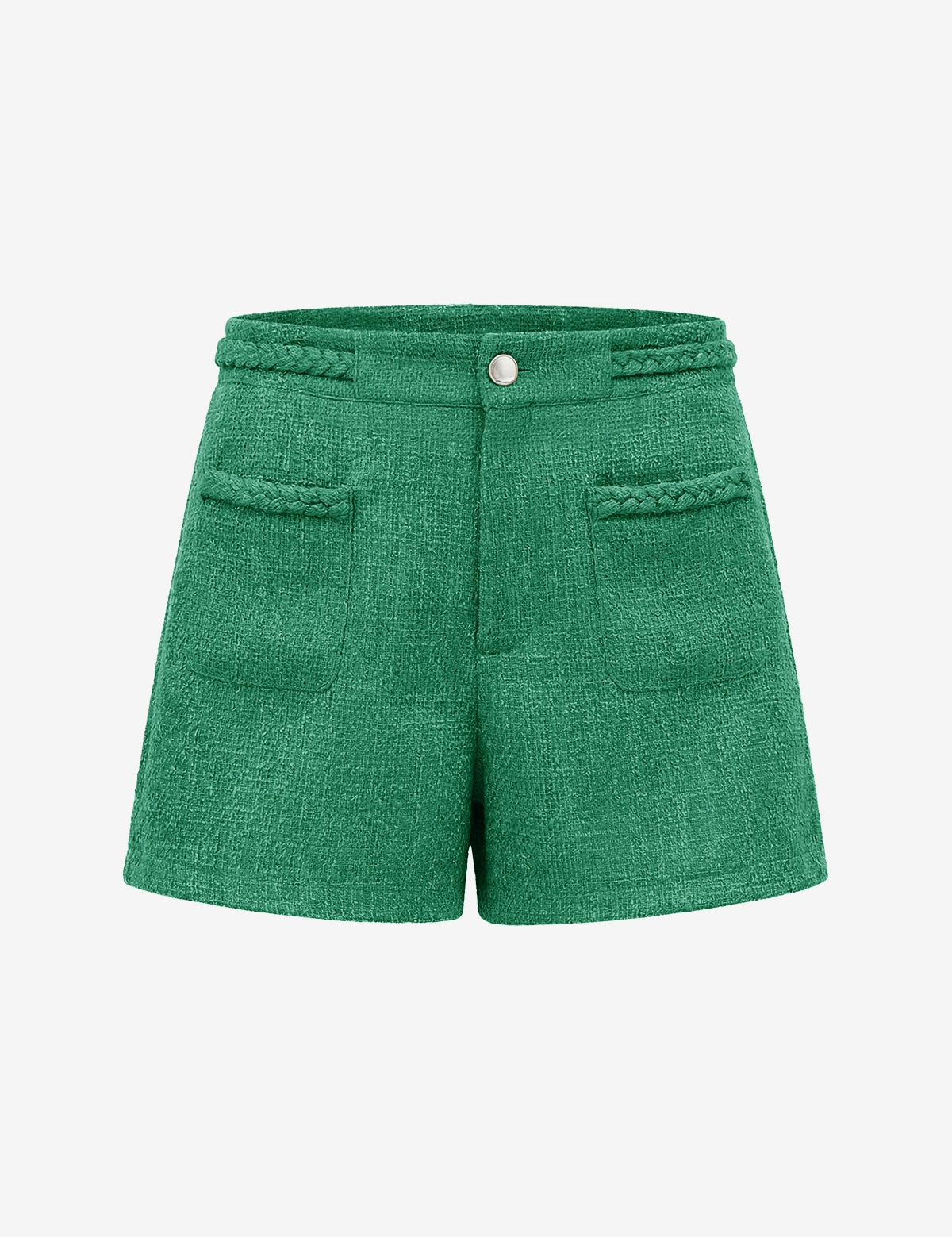 CicyBell-Womens-Green-Shorts-H8B358_1.webp