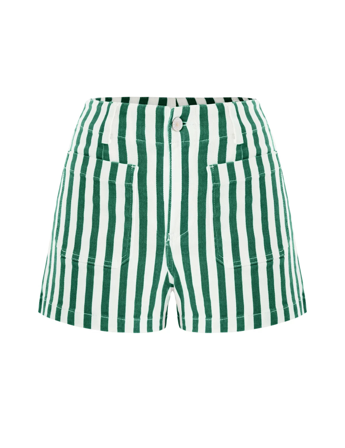 CicyBell-Womens-Green-Summer-Striped-Shorts-NX2595_1.webp