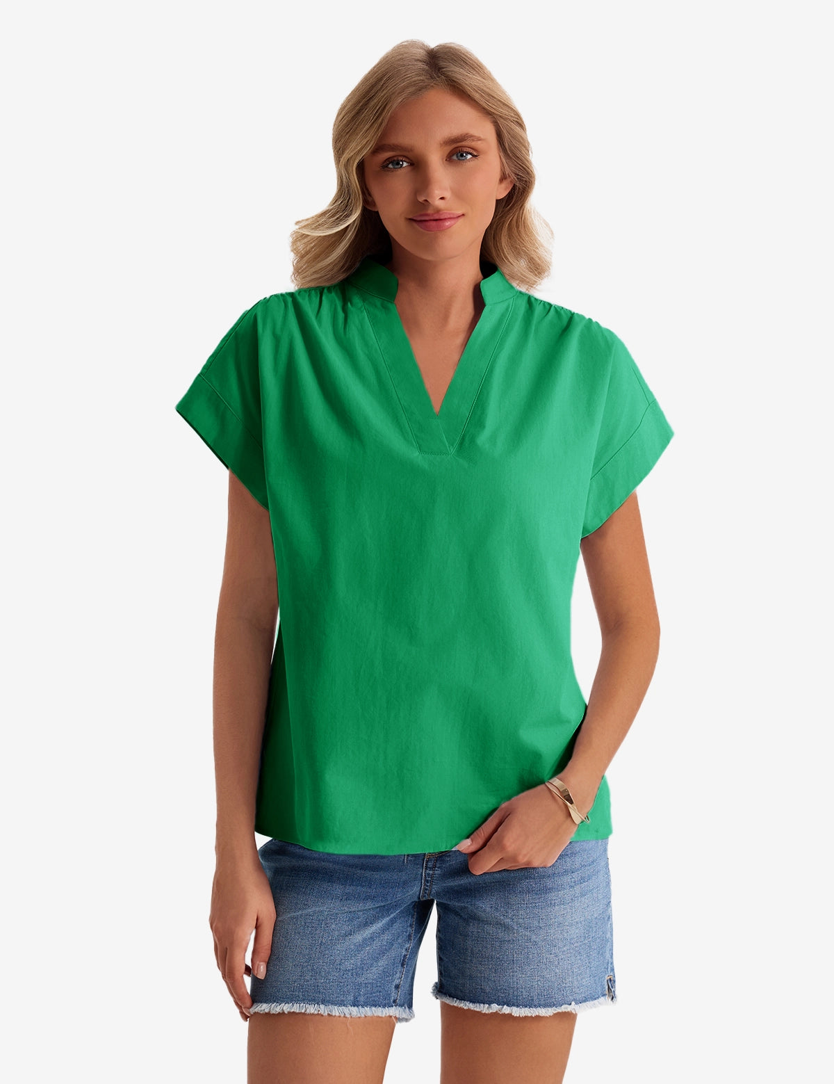 CicyBell-Womens-Green-Tops-J7K257_1.webp