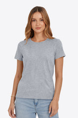 Womens Grey Short Sleeve Shirts | CicyBell