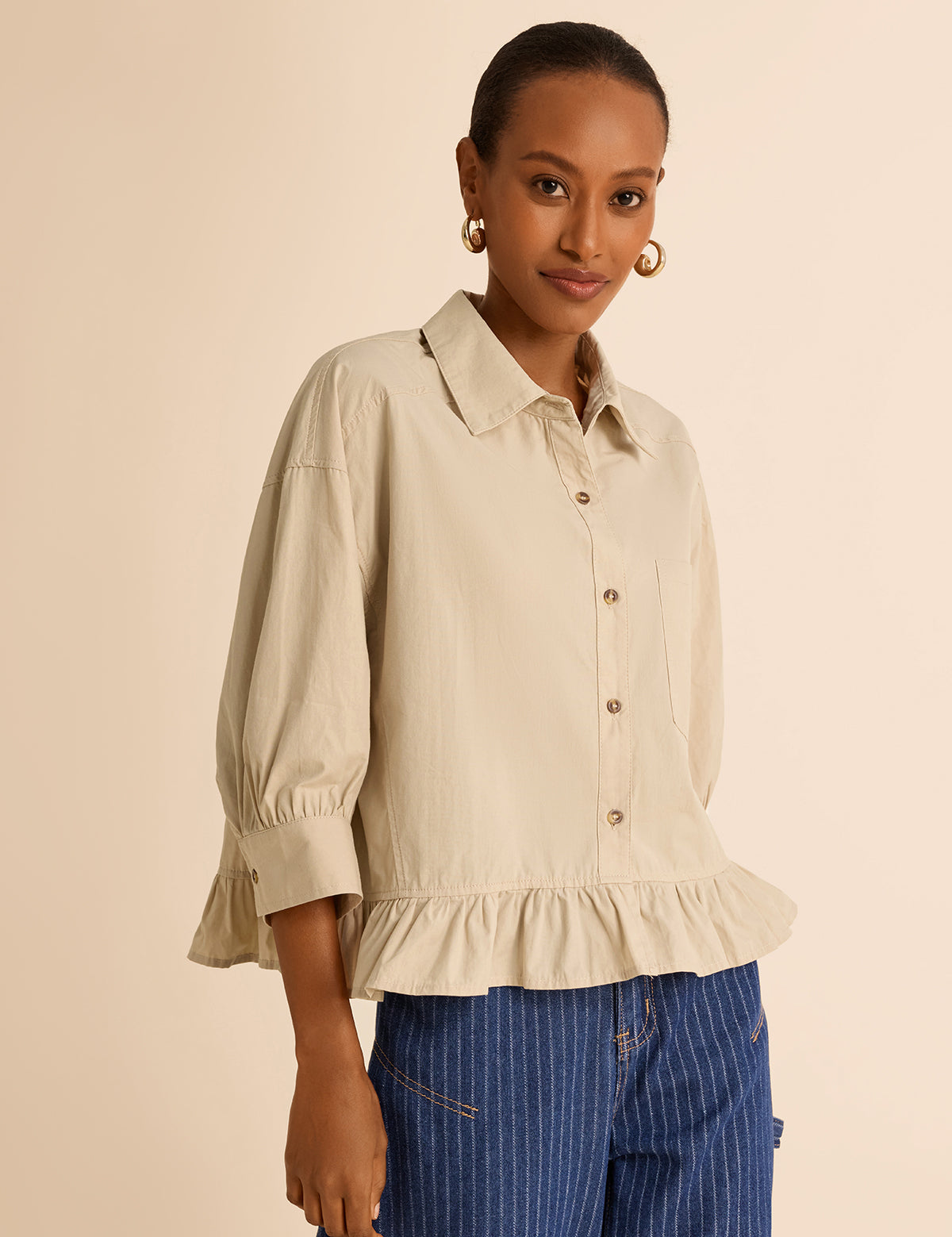 CicyBell-Womens-Khaki-Cropped-Shirts-M5A724_1.webp