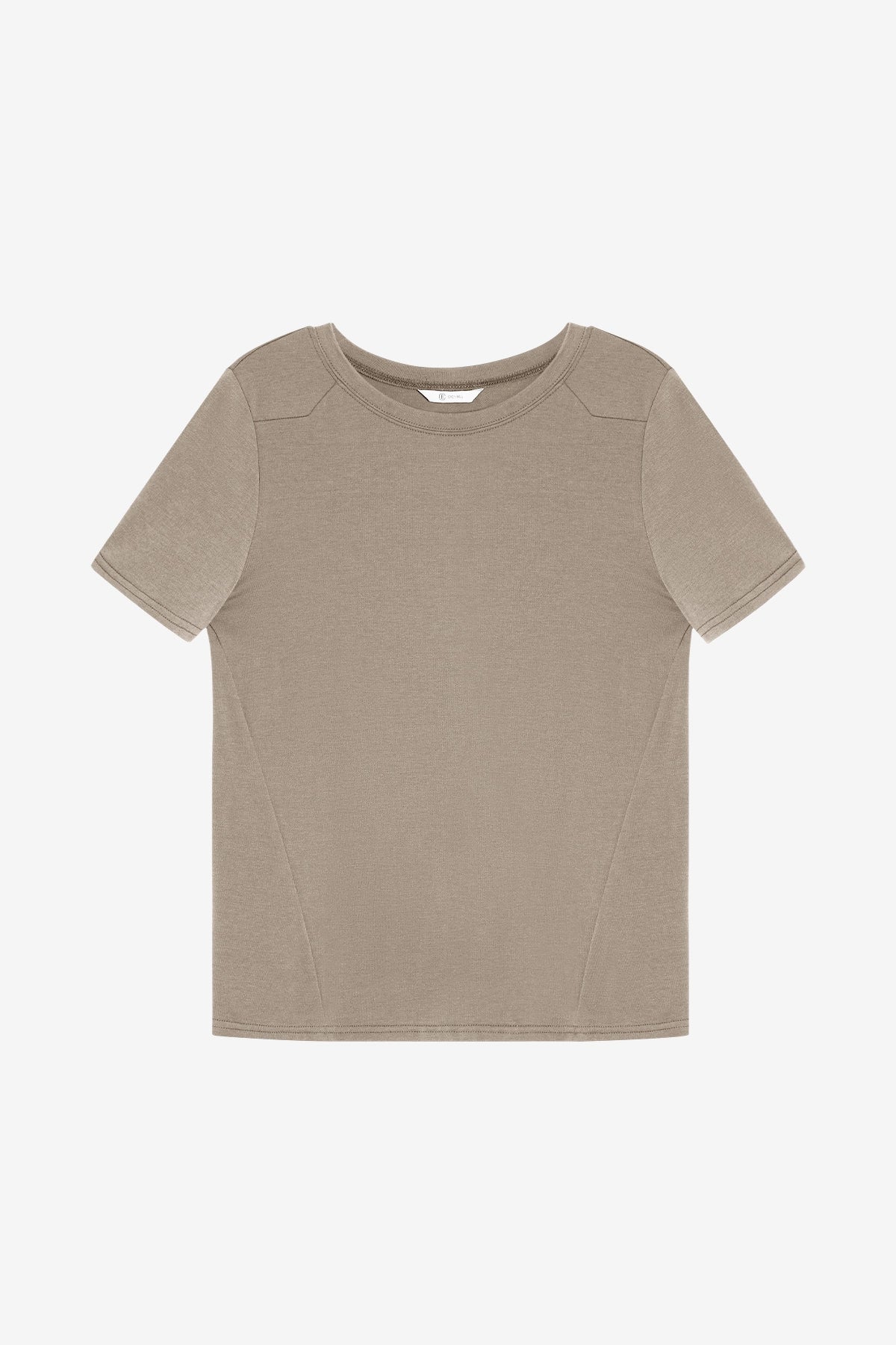 Womens Khaki Summer Short Sleeve T-Shirts| CicyBell