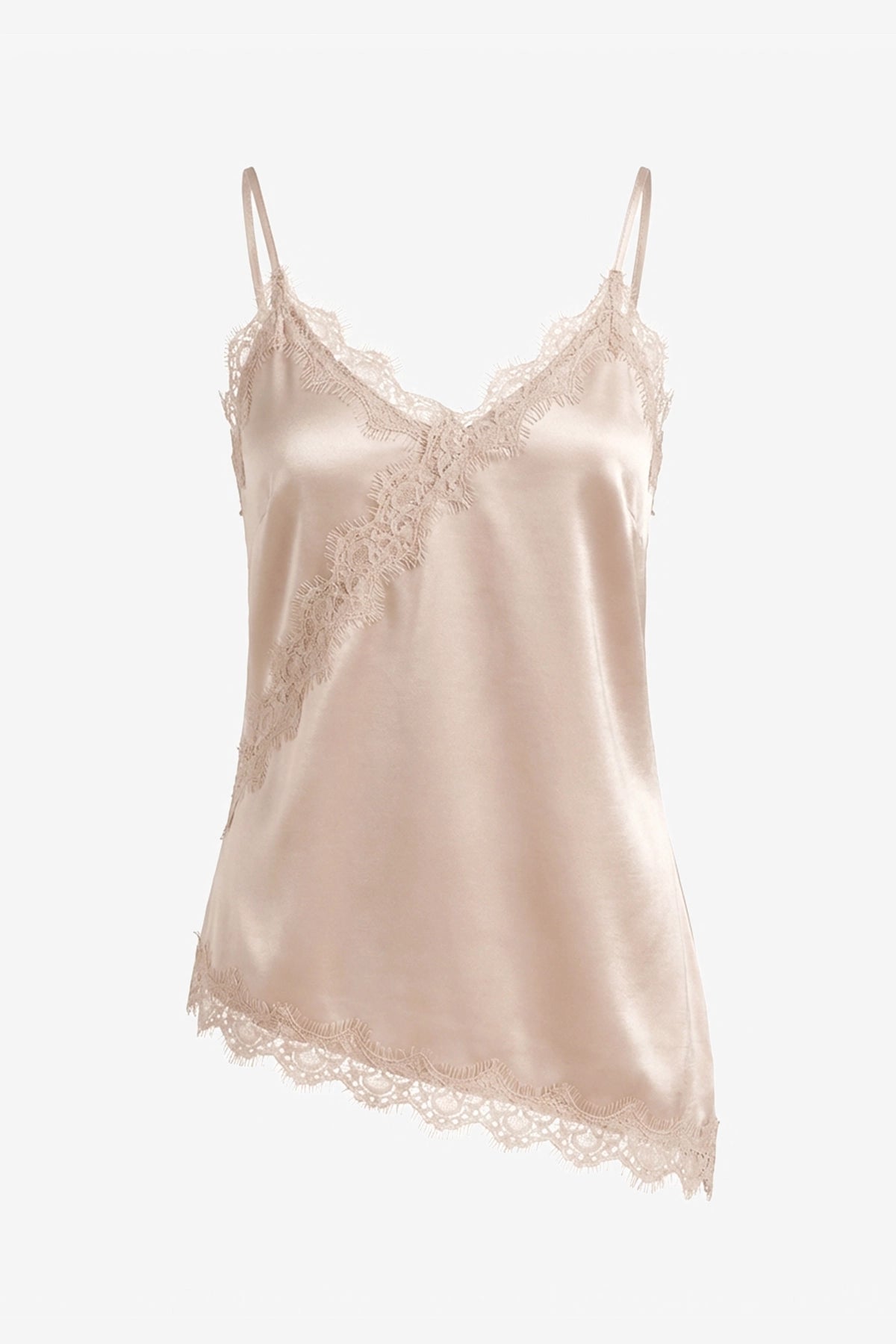 Women Khaki Summer Satin Cami Tops | CicyBell