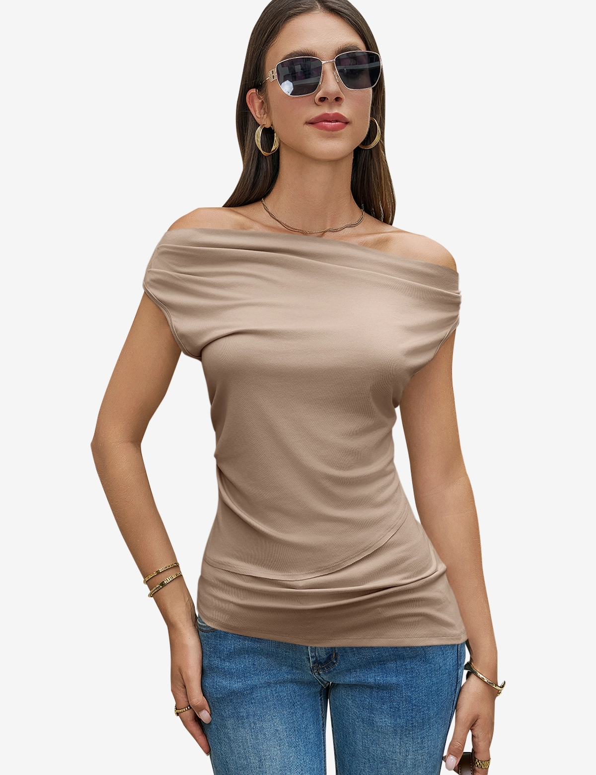 CicyBell-Womens-Khaki-TankTops-H5N958_1.webp